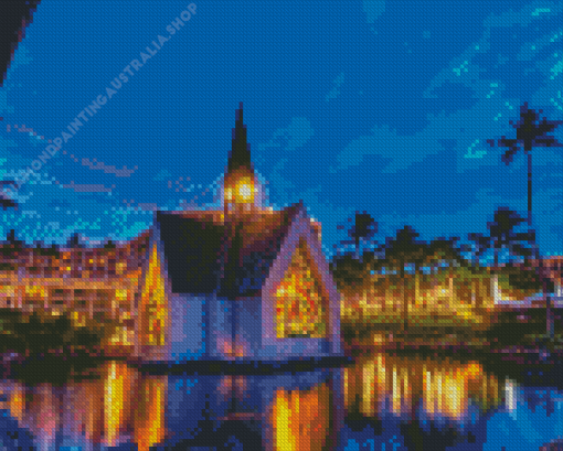 Wailea Church in Hawaii Diamond Painting