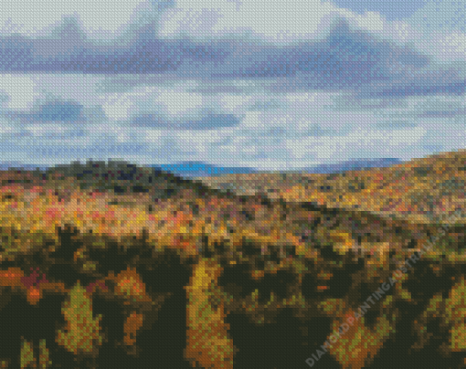 White Mountains Diamond Painting