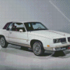 White Oldsmobile Cutlass Supreme Diamond Painting