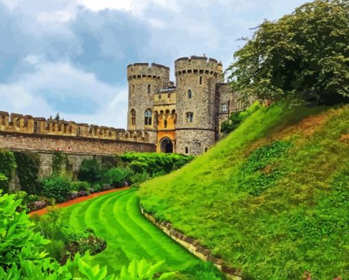 Windsor Castle Diamond Painting