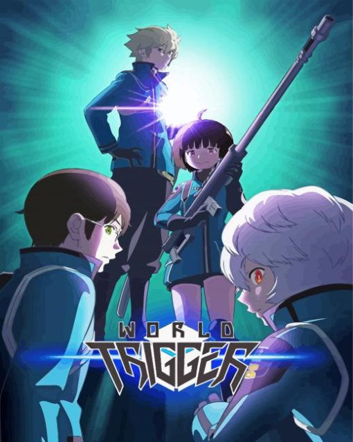 World Trigger Poster Diamond Painting