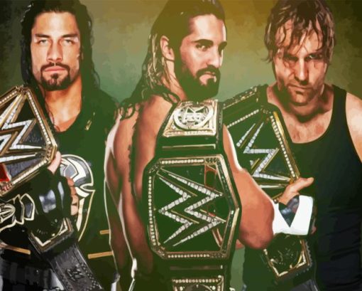 Wwe The Shield Diamond Painting