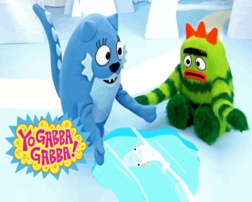 Yo Gabba Gabba Diamond Painting