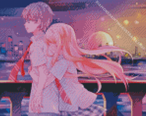 Your Lie in April Kosei and Kaori Diamond Painting