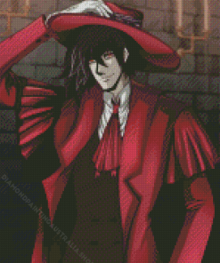 Alucard Hellsing Anime Diamond Painting