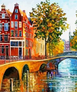 Amsterdam Autumn Art Diamond Painting