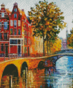 Amsterdam Autumn Art Diamond Painting