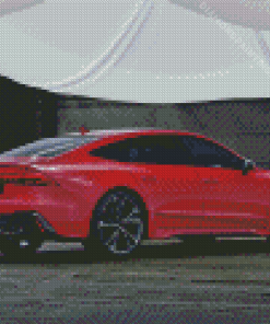 Audi RS7 Red Car Diamond Painting