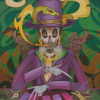 Baron Samedi With Cards Diamond Painting