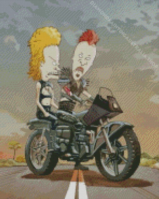 Beavis And Butthead Diamond Painting