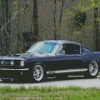 Black 65 Mustang Diamond Painting