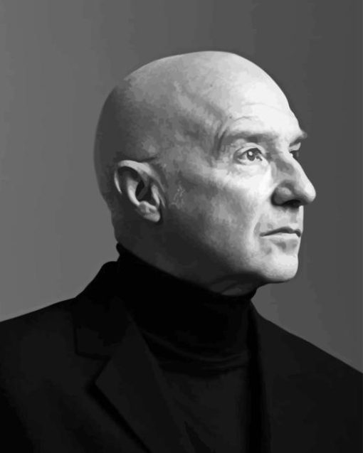 Black And White Midge Ure Diamond Painting