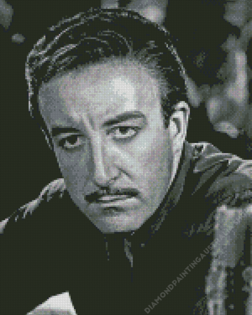 Black And White Peter Sellers Actor Diamond Painting