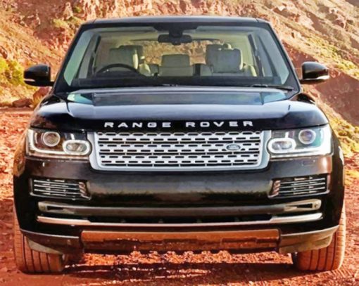 Black Range Rover Diamond Painting