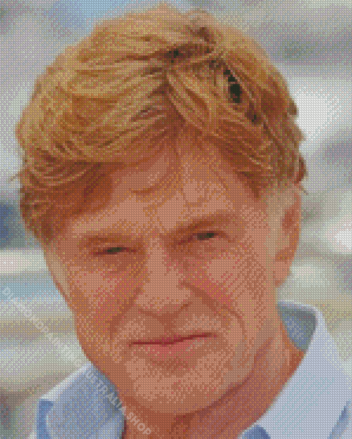 Blonde Robert Redford Diamond Painting