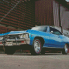 Blue 67 Chevrolet Diamond Painting