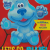 Blues Clues Poster Diamond Painting