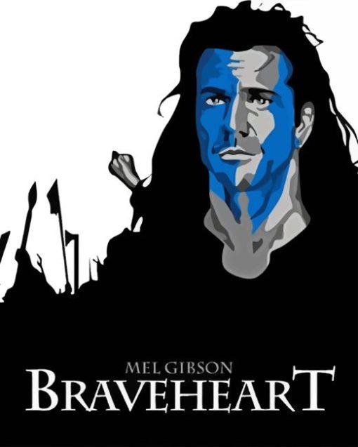 Braveheart Movie Poster Diamond Painting