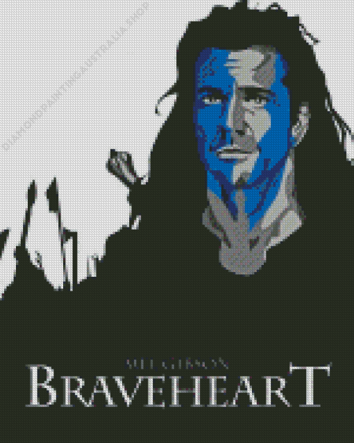 Braveheart Movie Poster Diamond Painting