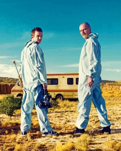 Breaking Bad Characters Diamond Painting