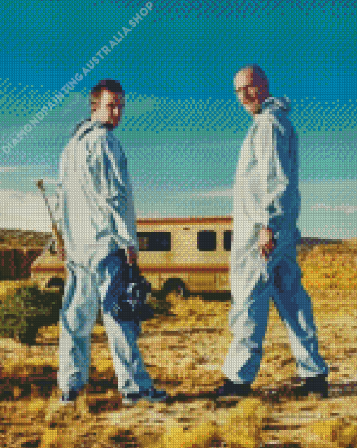 Breaking Bad Characters Diamond Painting