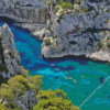 Calanques Diamond Painting