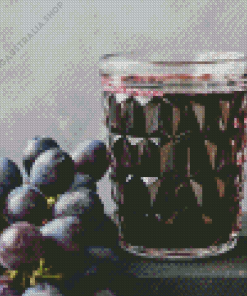 Canning Grape Juice Diamond Painting