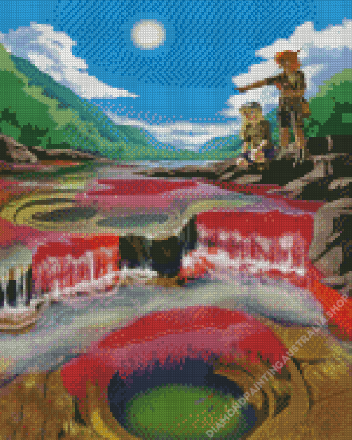 Cano Cristales Anime Art Diamond Painting