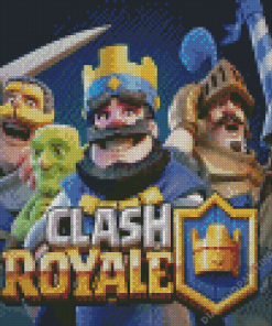 Clash Royale Diamond Painting