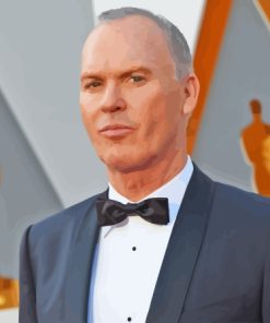 Classy Michael Keaton Diamond Painting