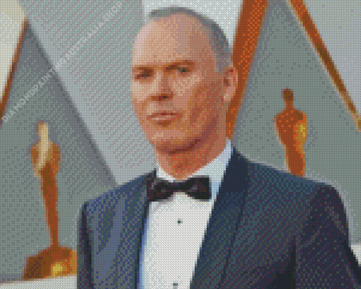 Classy Michael Keaton Diamond Painting