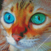 Close Up Cat Diamond Painting