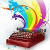 Colorful Manual Typewriter Diamond Painting