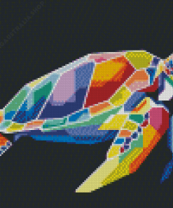 Colorful Turtle Diamond Painting