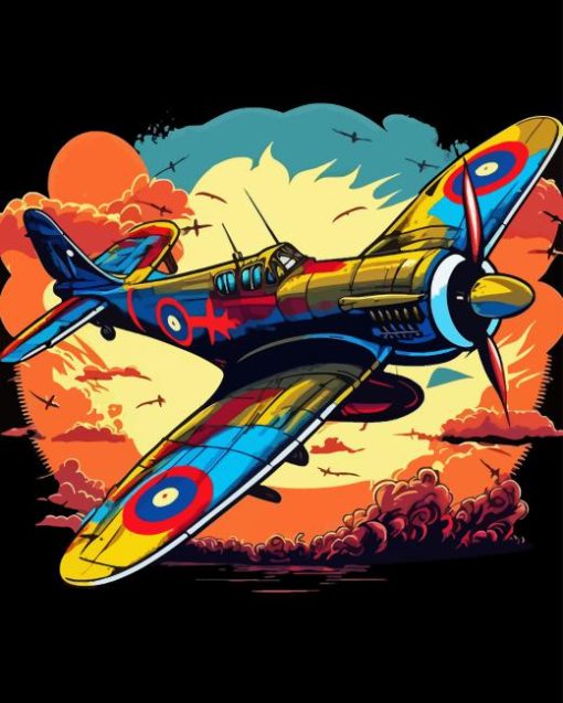 Cool Warbird Diamond Painting