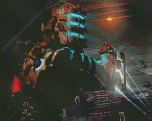 Dead Space Isaac Clarke Diamond Painting