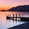 Derwent Water Piers Sunset Lake Diamond Painting