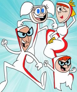 Dexters Laboratory Characters Diamond Painting