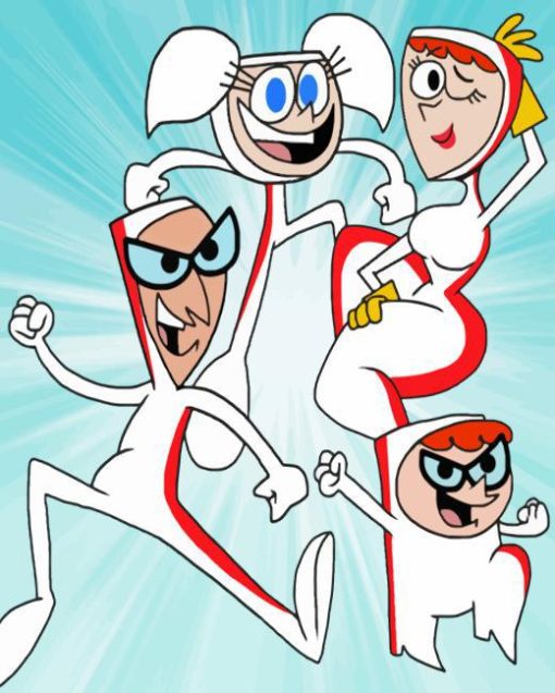 Dexters Laboratory Characters Diamond Painting