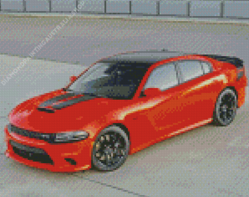 Dodge Charger Daytona 392 Diamond Painting