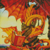 Dragon Book Diamond Painting