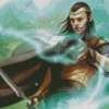 Elrond Lord of The Rings Character Diamond Painting