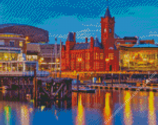 England Cardiff Bay Diamond Painting