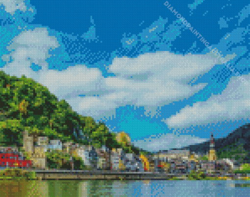 Europe Rhine River Diamond Painting