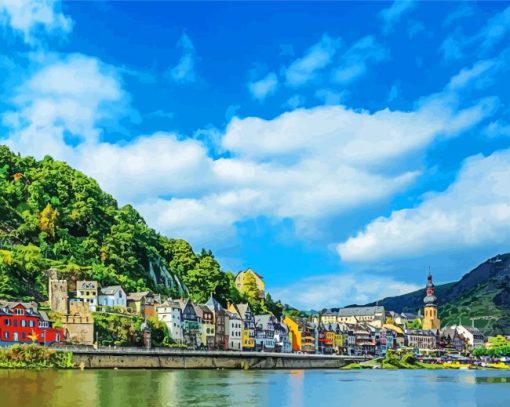 Europe Rhine River Diamond Painting