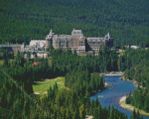 Fairmont Banff Springs Diamond Painting