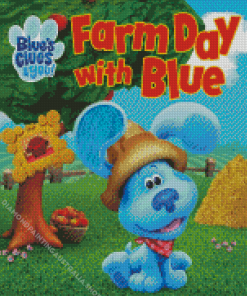 Farm Day With Blues Clues Diamond Painting