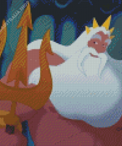 Father King Triton Diamond Painting