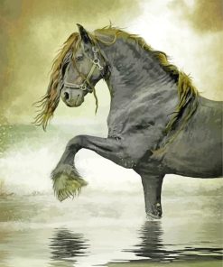 Friesian Art Diamond Painting