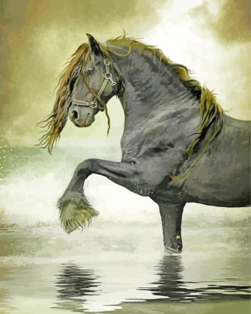 Friesian Art Diamond Painting